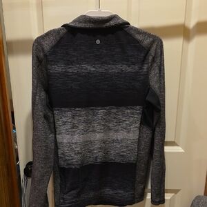 Lululemon Athletica Black and Gray Performance Jacket